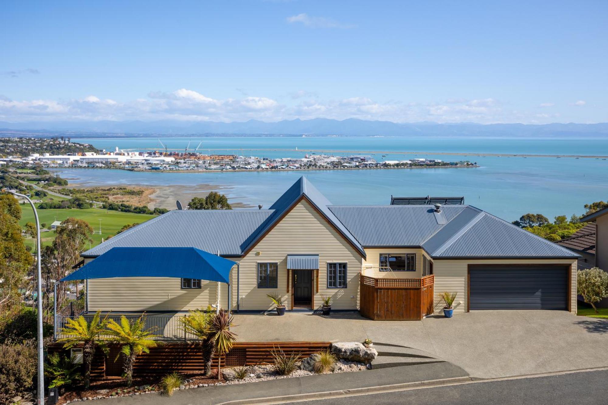 Twin Peaks Luxury Sea View Villa Nelson Eksteriør billede