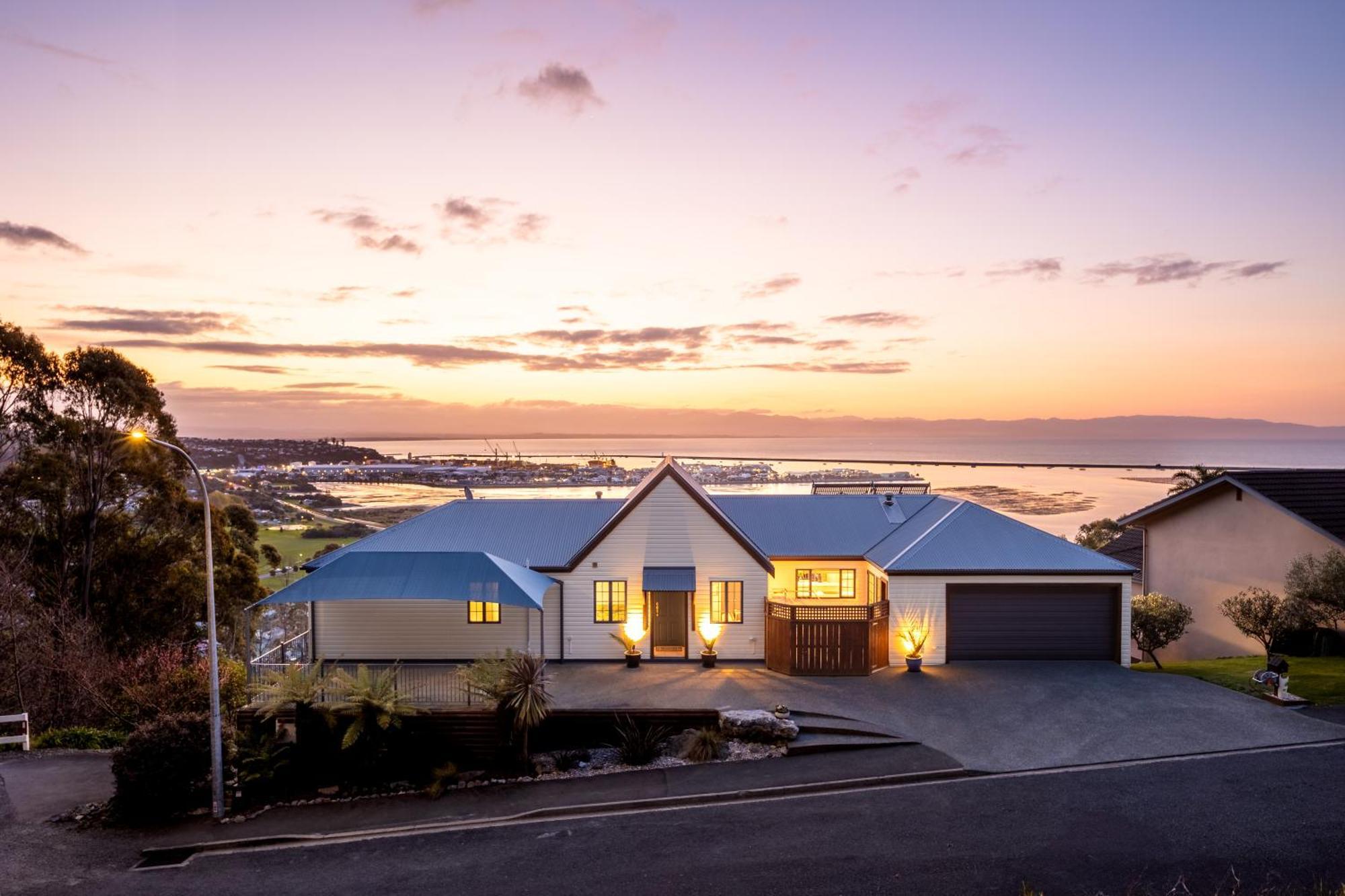 Twin Peaks Luxury Sea View Villa Nelson Eksteriør billede