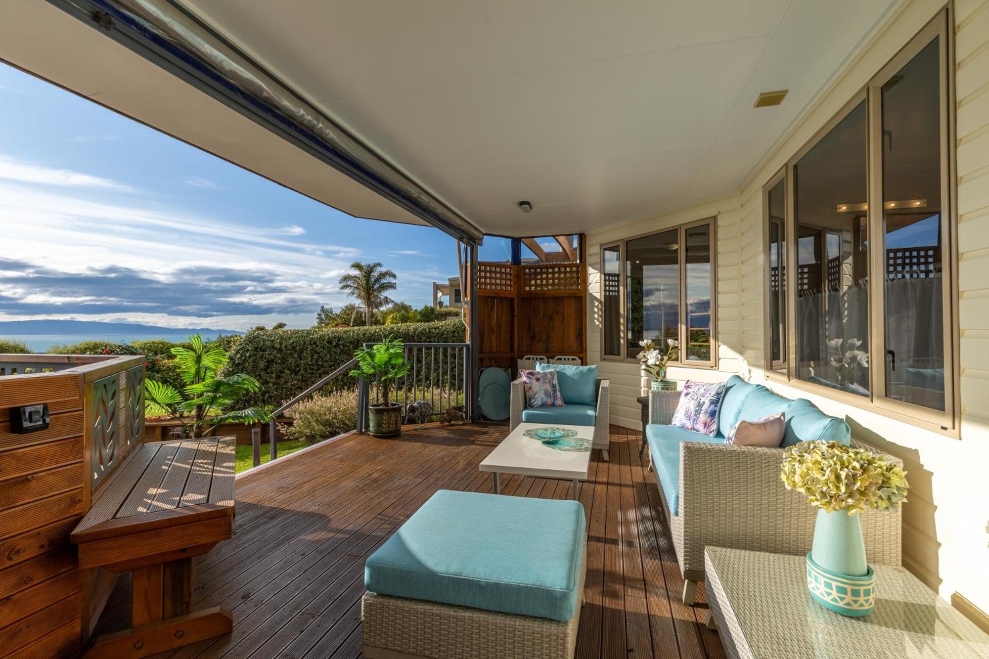 Twin Peaks Luxury Sea View Villa Nelson Eksteriør billede