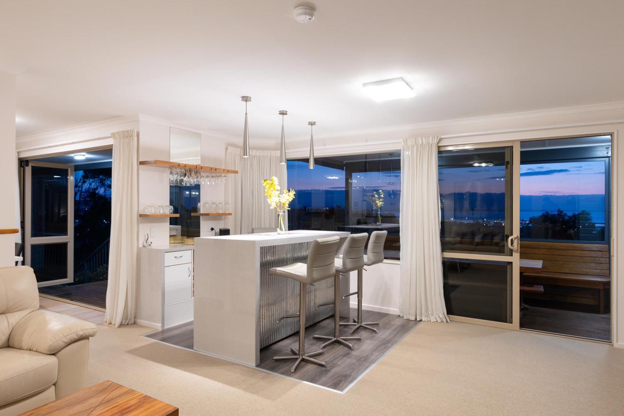 Twin Peaks Luxury Sea View Villa Nelson Eksteriør billede
